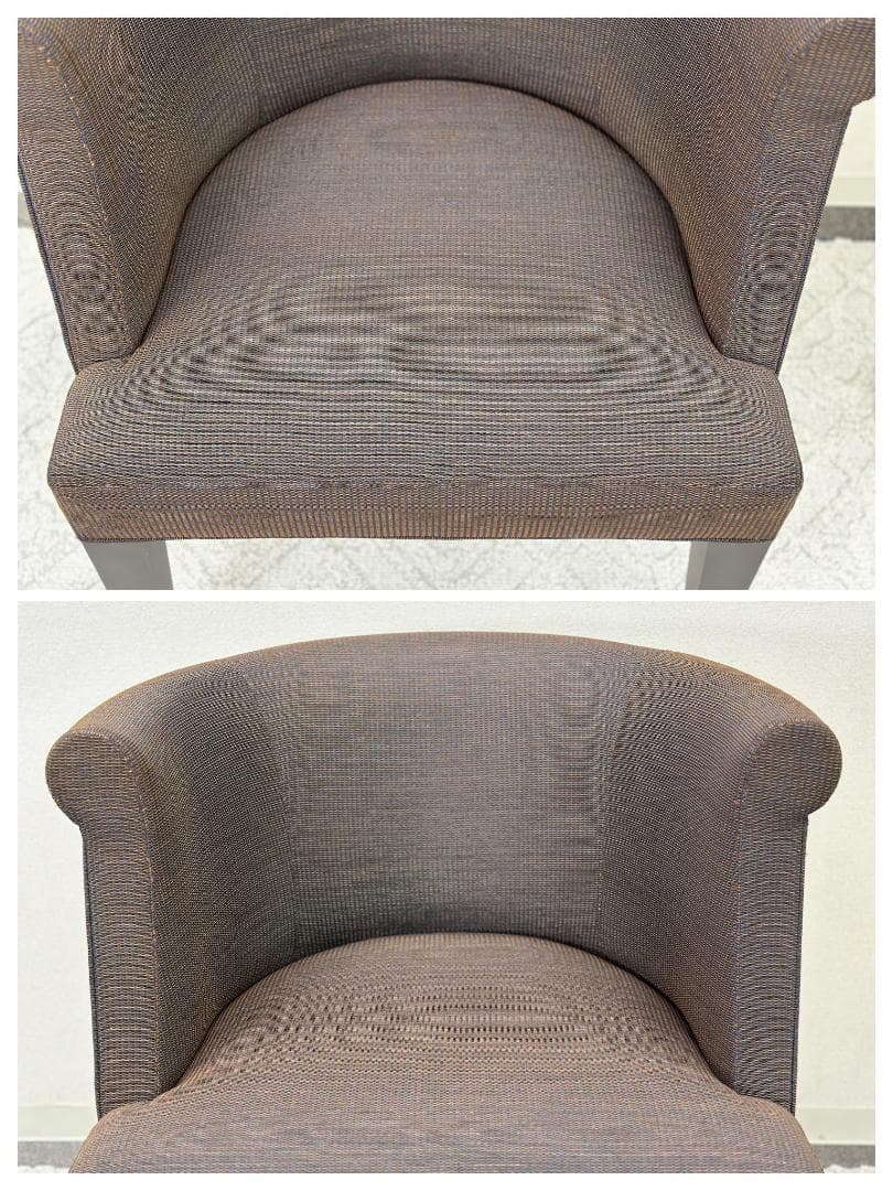 ■Cassina ixc.■ゴードン　アームチェア　1Pソファ　ダークブラウン系