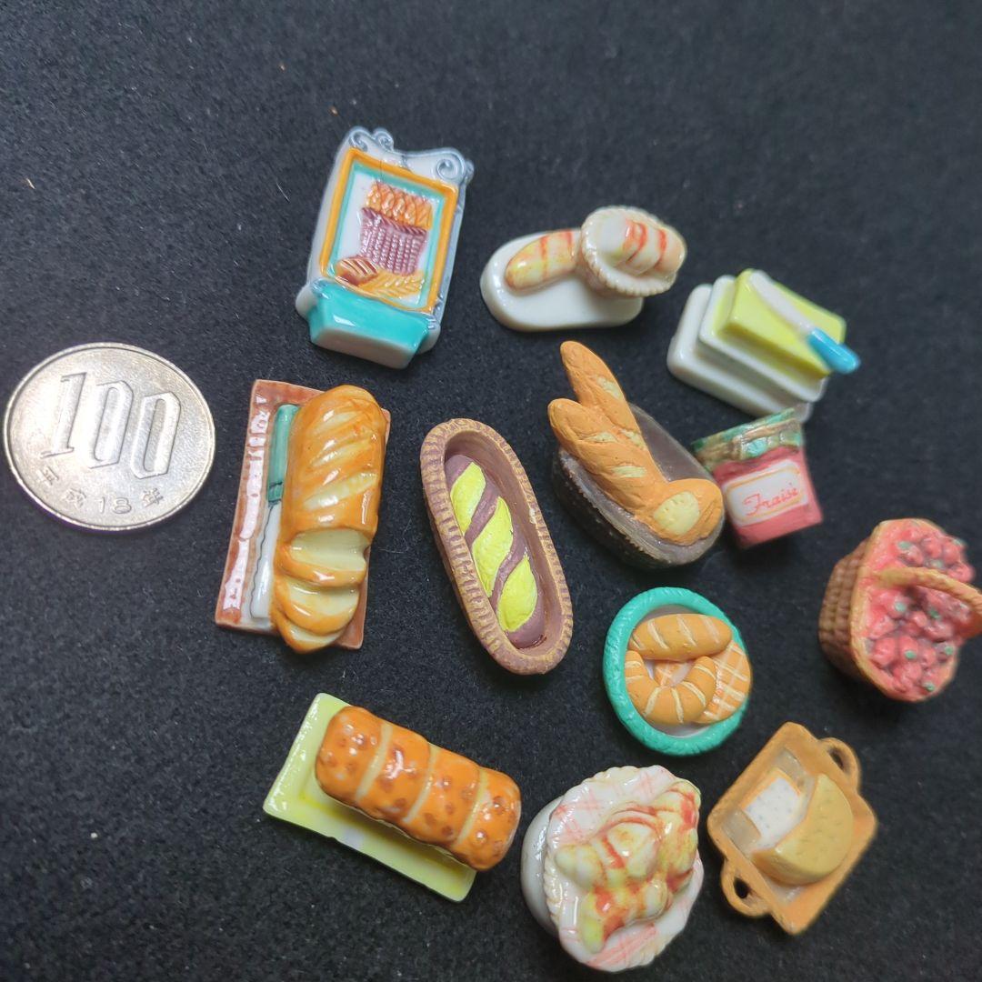 陶器フェーブ12個セット バゲット クロワッサン バター ブーランジェリー ①