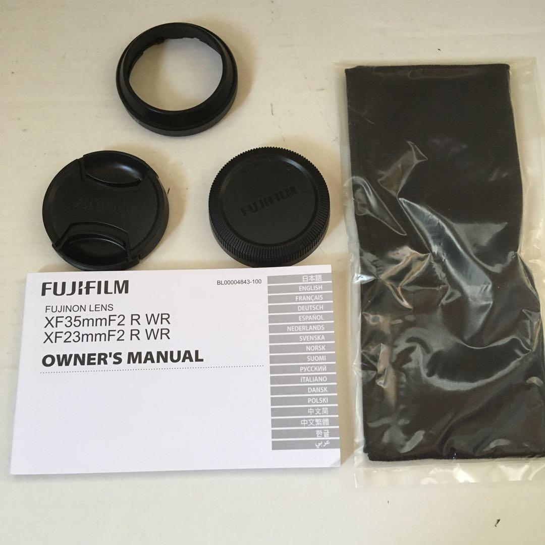 レンズ(単焦点) FUJIFILM FUJINON XF23mm F2 R WR
