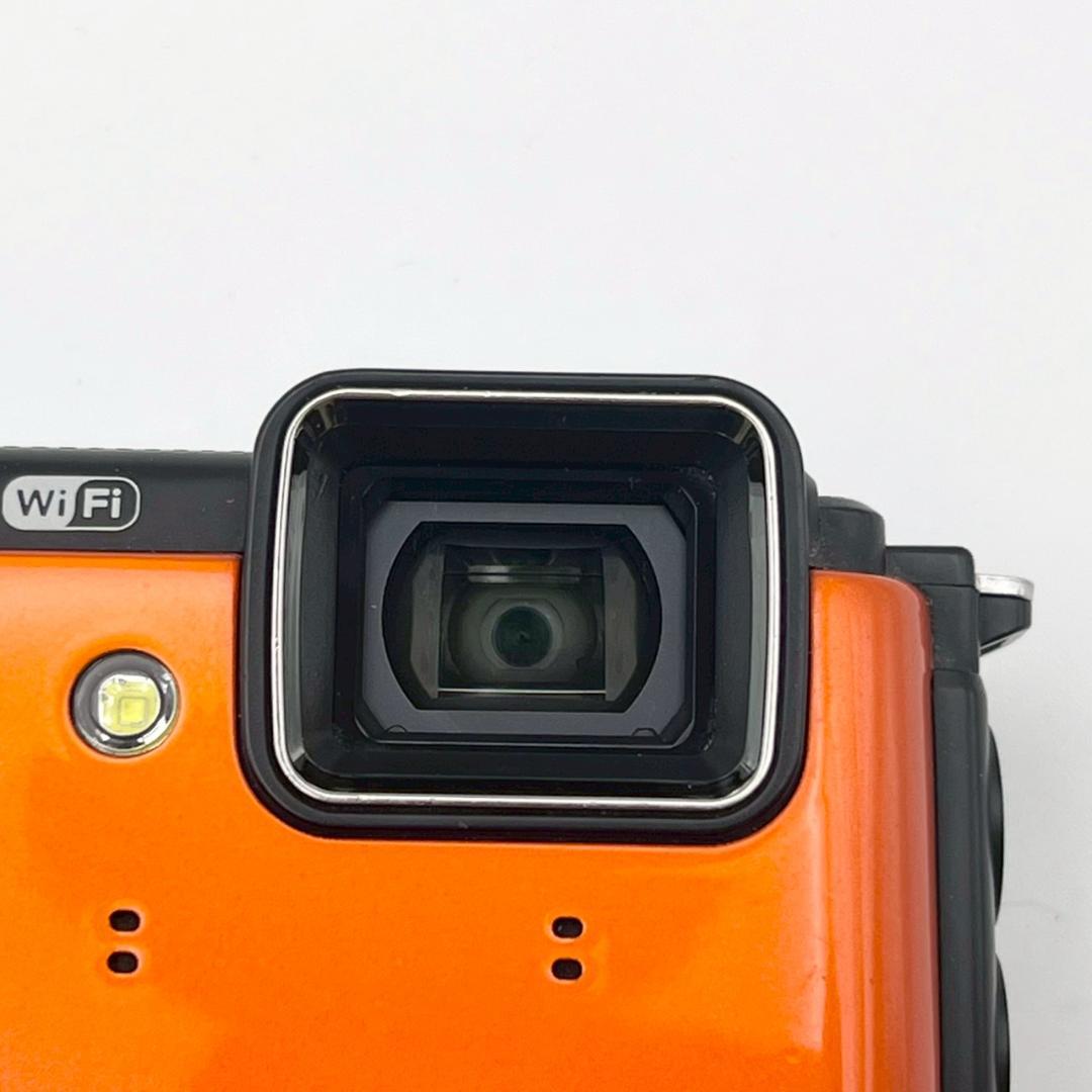 【完動品】Nikon COOLPIX AW130 コンデジ オレンジ 動作確認済