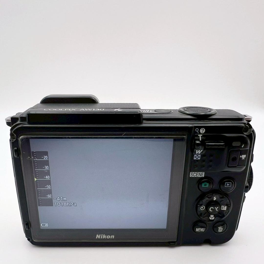 【完動品】Nikon COOLPIX AW130 コンデジ オレンジ 動作確認済