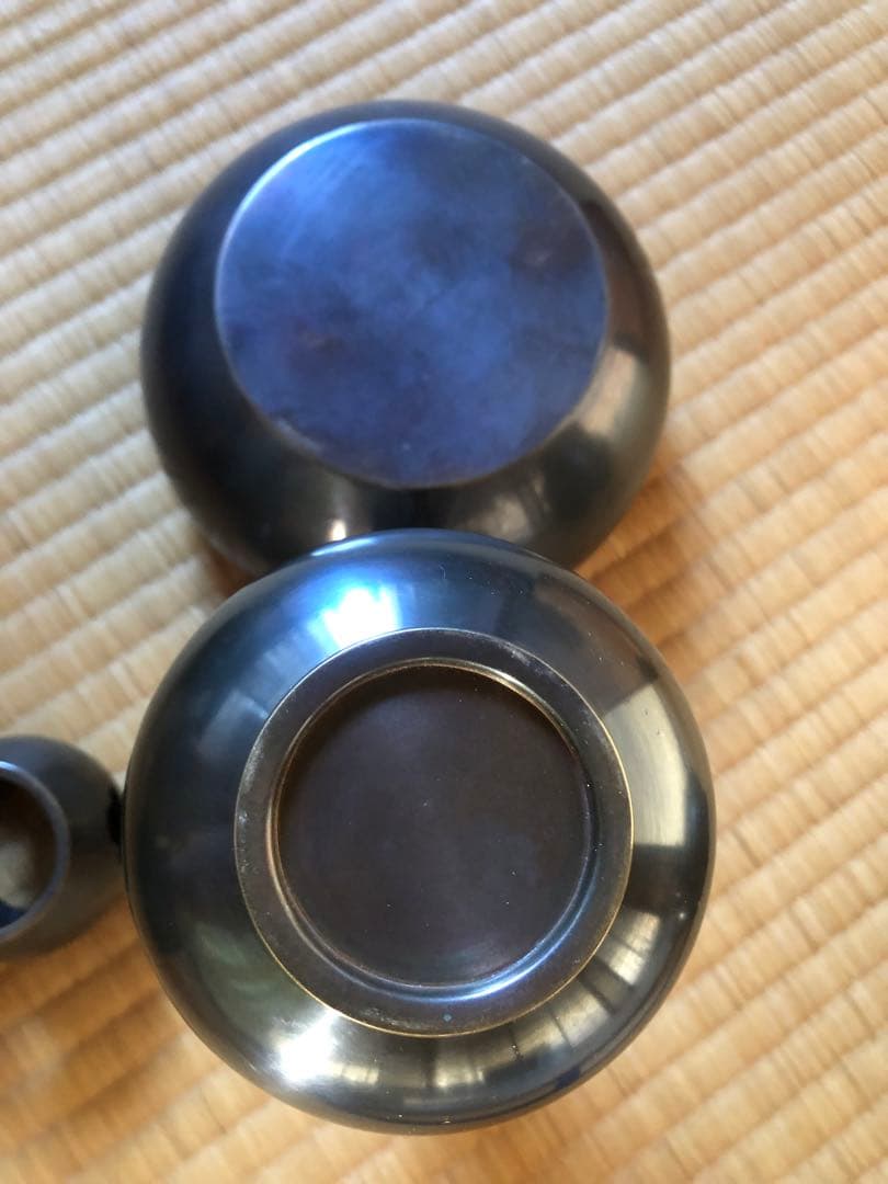 砂張銅　皆具　宗囲流好　木箱入