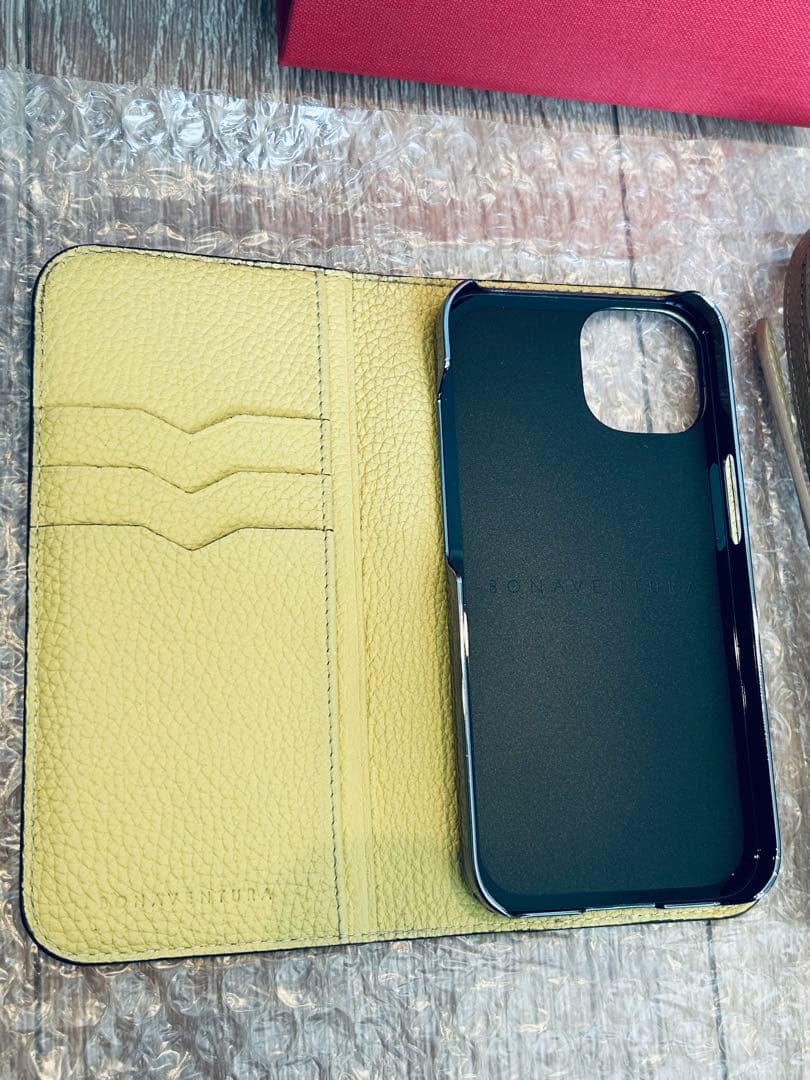 【ストラップ付き】 ボナベンチュラ iPhone14 ケース 交換用ケース付属