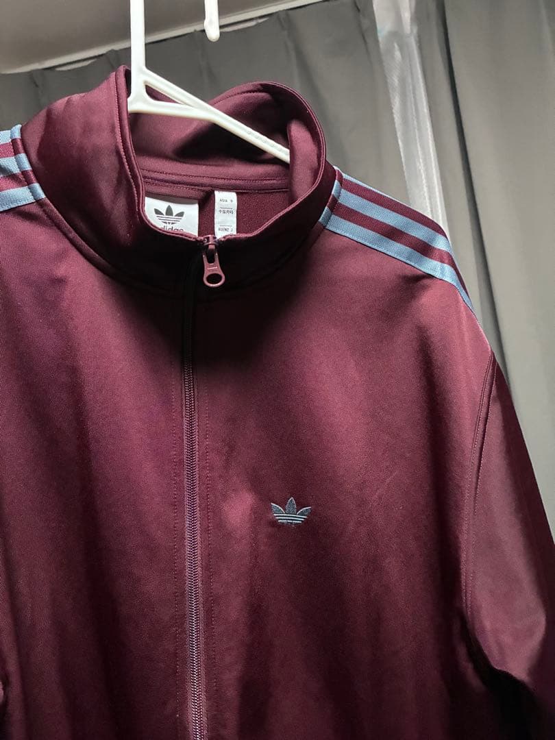 adidas ベッケンバウアー　マルーン トラックジャケット M ジャージ