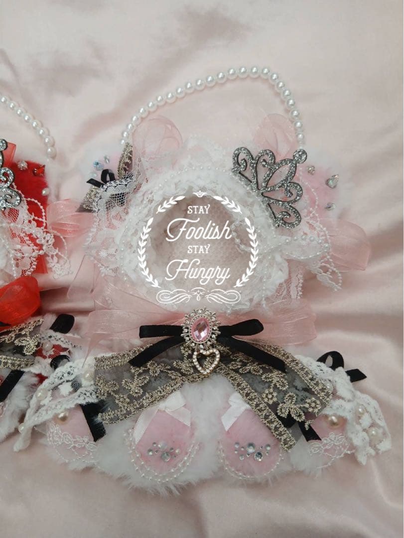 ♪様ぬい服ふわふわ猫耳お座り着ぐるみ14cm コスマス ちびぬい