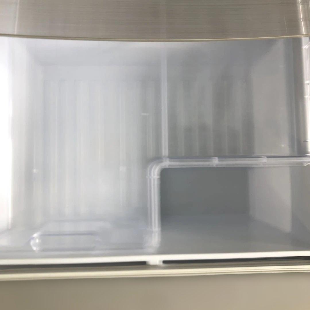 SHARP シルバー 大型冷蔵庫 下部冷凍室付き 冷蔵庫 455L