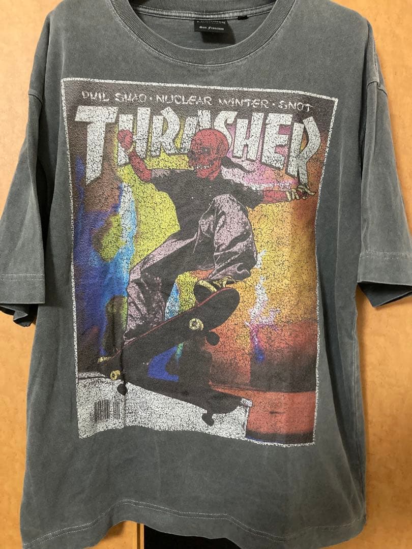 THRASHER スケーターグラフィック Tシャツ