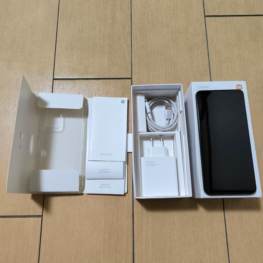 Xiaomi 12T グローバル版　ブラック