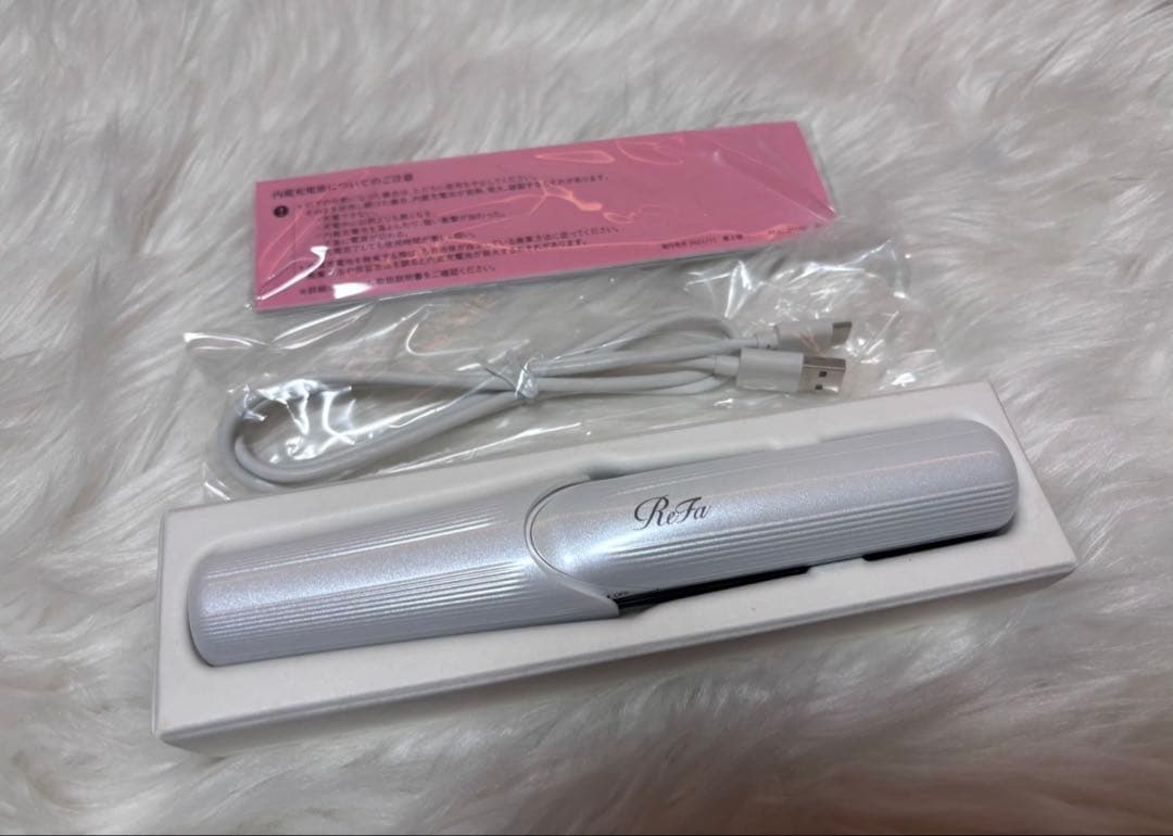 【新品未使用】リファ ReFa フィンガーアイロン ホワイト