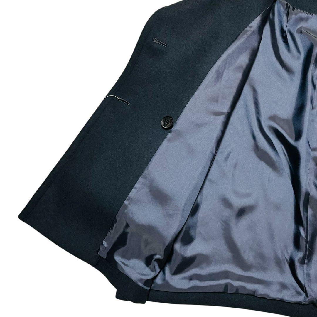 25AW✨　新品タグ付き　NOBLE スタンドカラーオーバーコート ネイビー