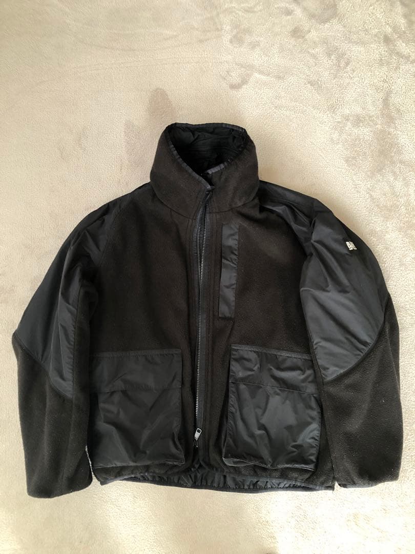 BACH ブラック ナイロンジャケット