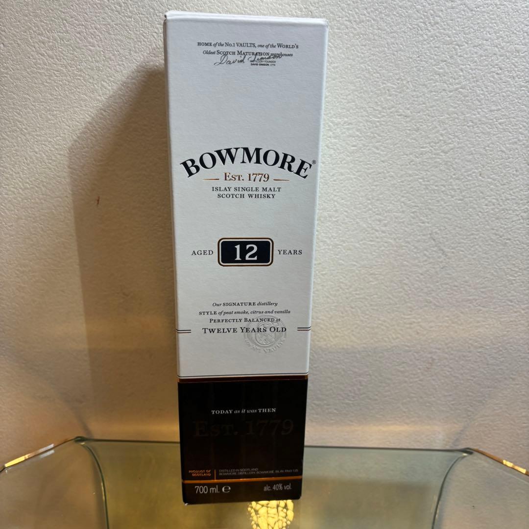 NA3340NA3352 BOWMORE ボウモア 12年 ウイスキー 箱付き
