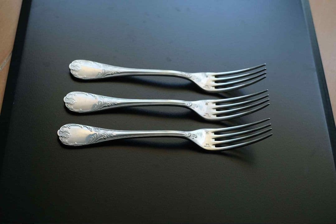 クリストフル/Christofleデザートフォーク3本セット