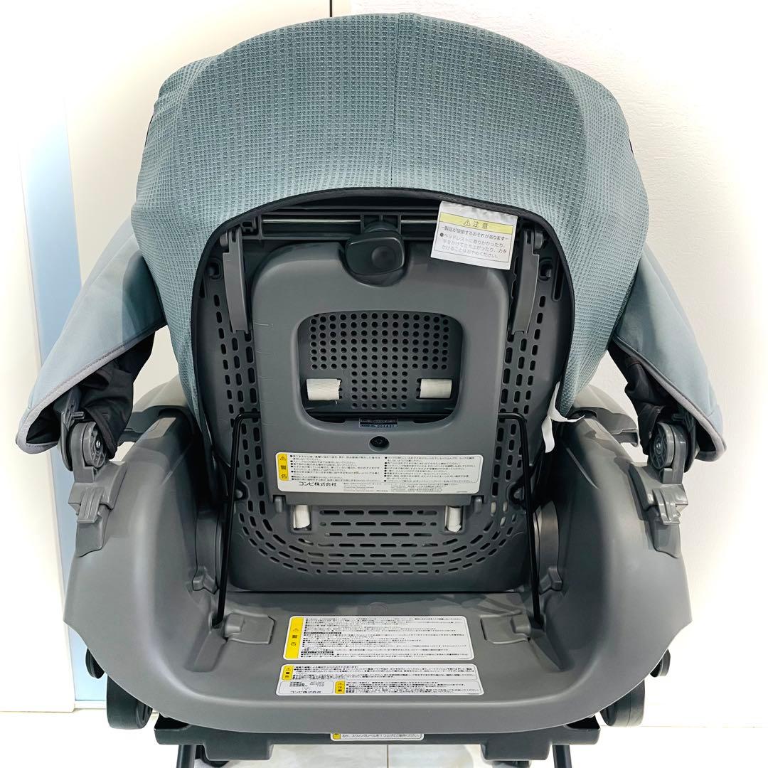 【良品】動作良好★コンビネムリラオートスイングBEDiLongスリープシェルブル