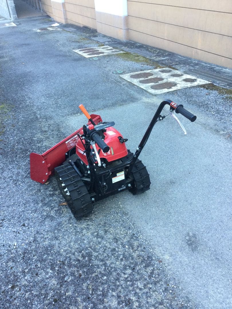ホンダ 除雪機 キャタピラ式 赤