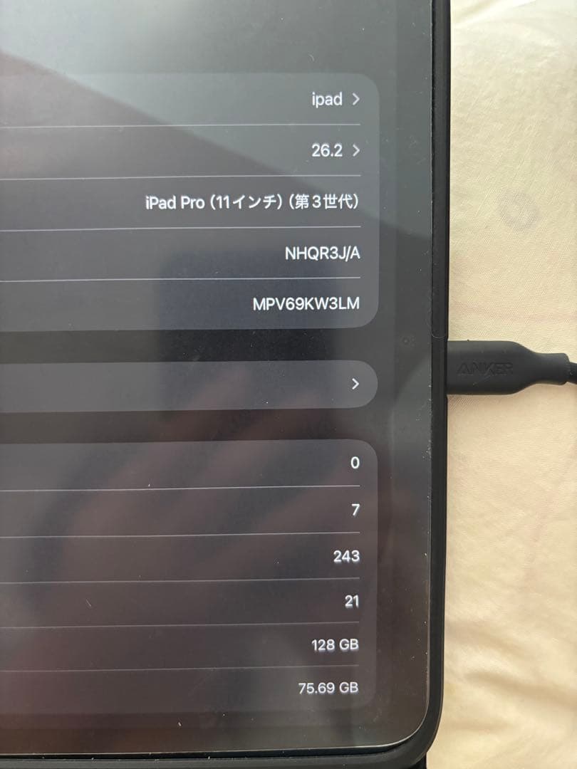 状態良好Apple iPad pro 11インチ 第3世代