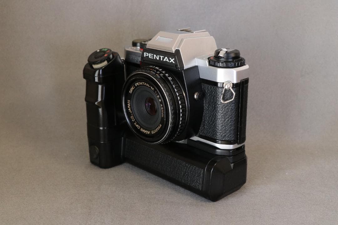 PentaxプログラムA+40mmF2.8+モータードライブA