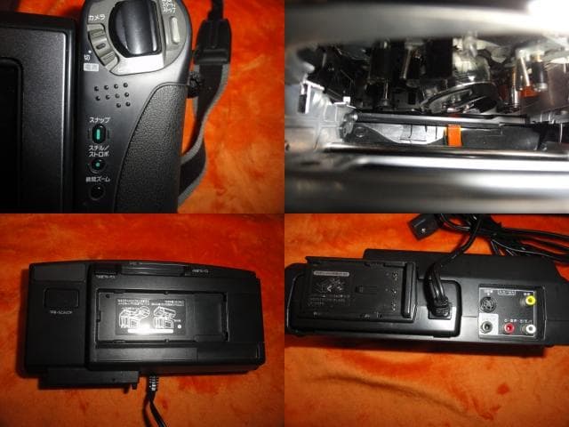 録・再・ダビングOK◆SHARP Hi8ビデオカメラ VL-HL５０