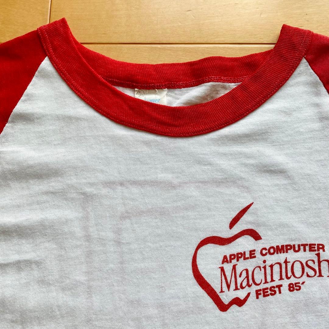 APPLE COMPUTER Macintosh FEST 85 七分袖Tシャツ