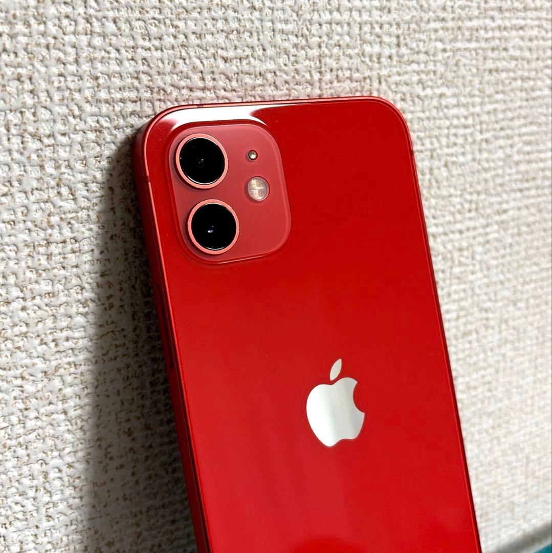 iPhone12 レッド 256GB SIMフリー バッテリー交換済