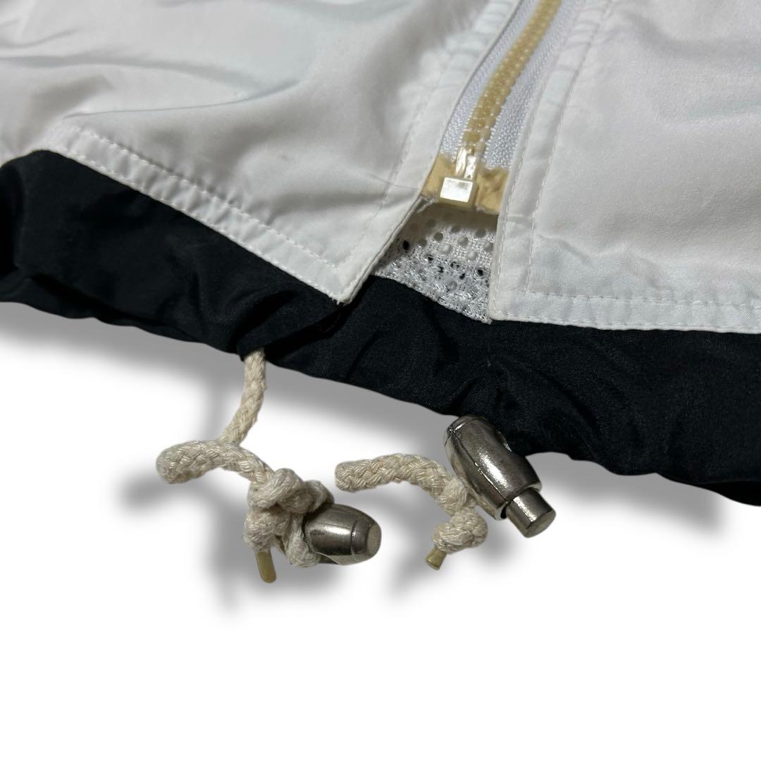 ヴェルサーチ セットアップ ビックロゴ ホワイト ブラック 刺繍 両面