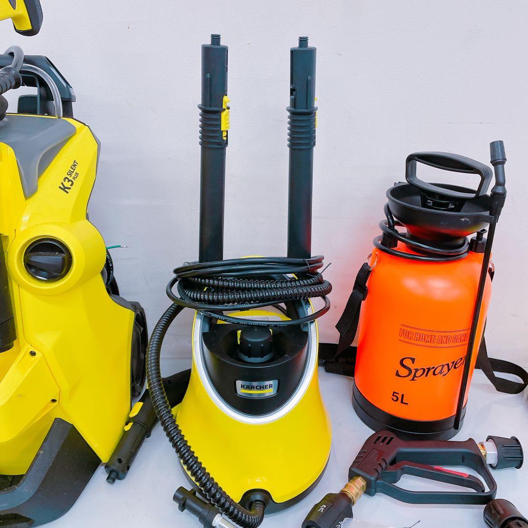 3FM56 KARCHER ケルヒャー 高圧洗浄機 セット K3 サイレント