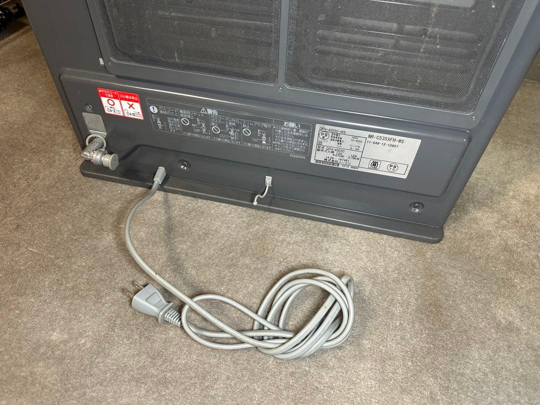 NORITZ ノーリツ ガスファンヒーター GFH-4003D 都市ガス