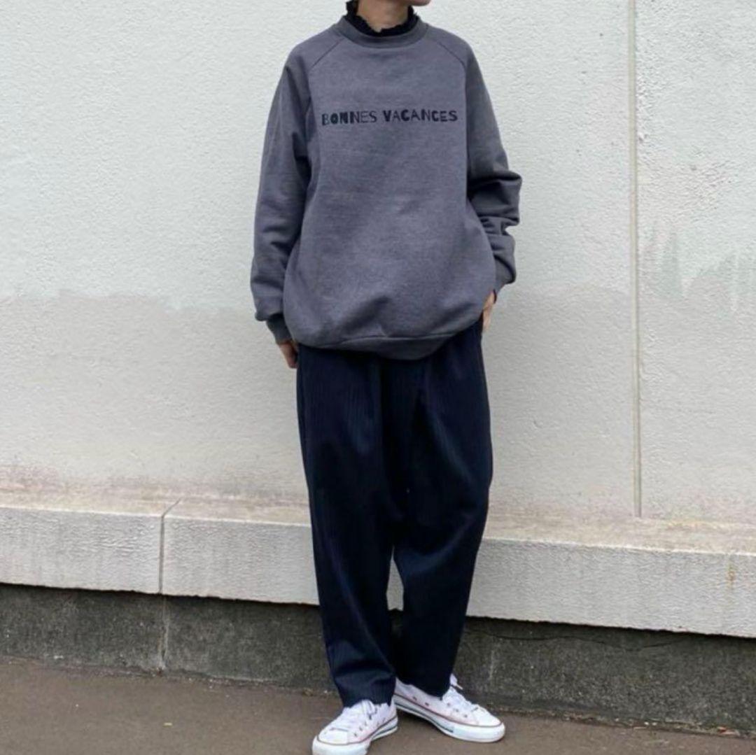 journal standard luxe　フレンチテリー　ロゴプルオーバー