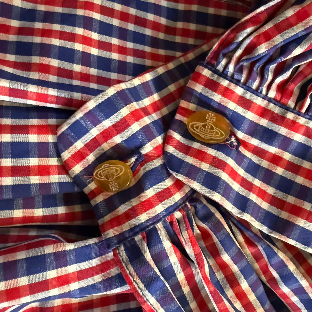 y*u様 ヴィヴィアンウエストウッド ロンドン ヴィンテージ スモック シャツ