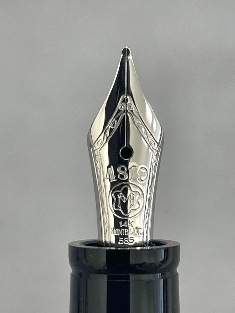 【未使用】MONTBLANCモンブラン 万年筆 ボエム M ノワール　オニキス