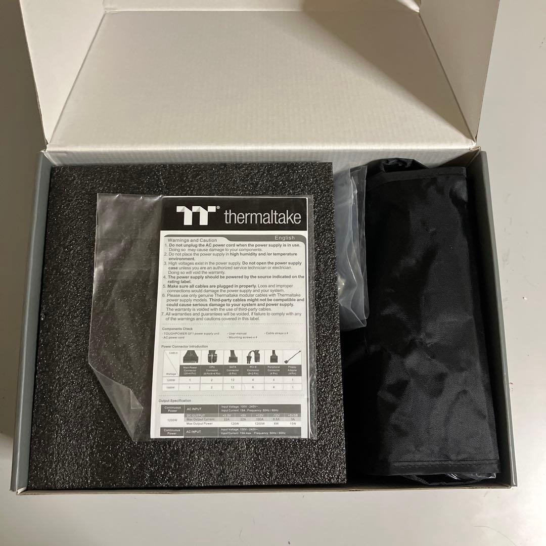 thermaltake TOUGHPOWER GF1 1200W 電源ユニット