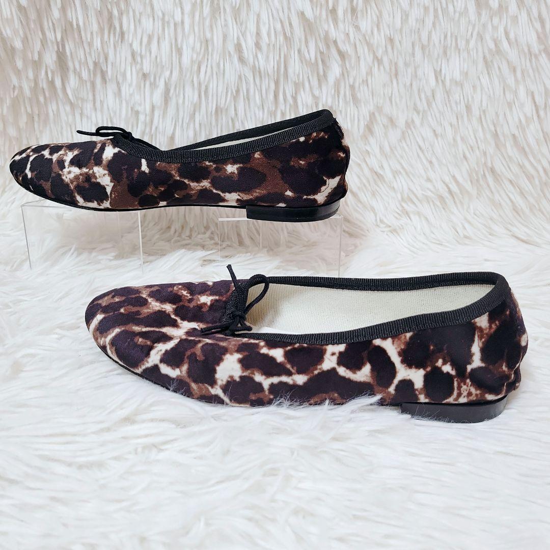 完売別注✨レペット ユナイテッドアローズ レオパード バレエシューズ 36