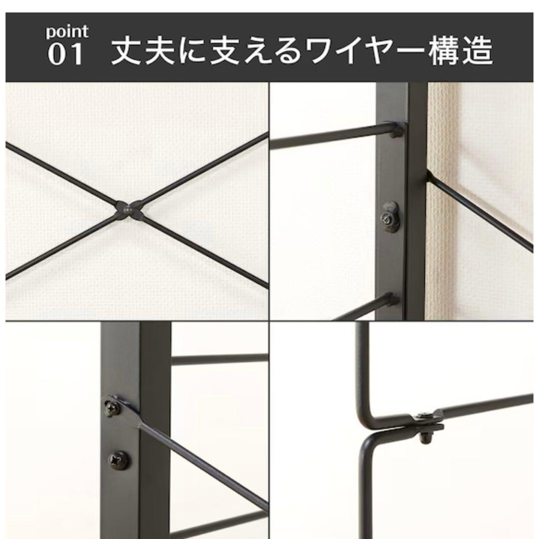 【中古品】Nポルタシリーズ スチールラック 5枚棚