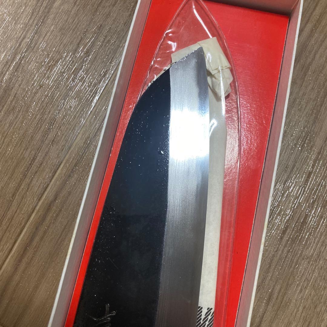 手造り　打刃物　吉兼作　吉兼久作　純日本鋼　吉金刃物製作所　鍛冶屋　三徳包丁