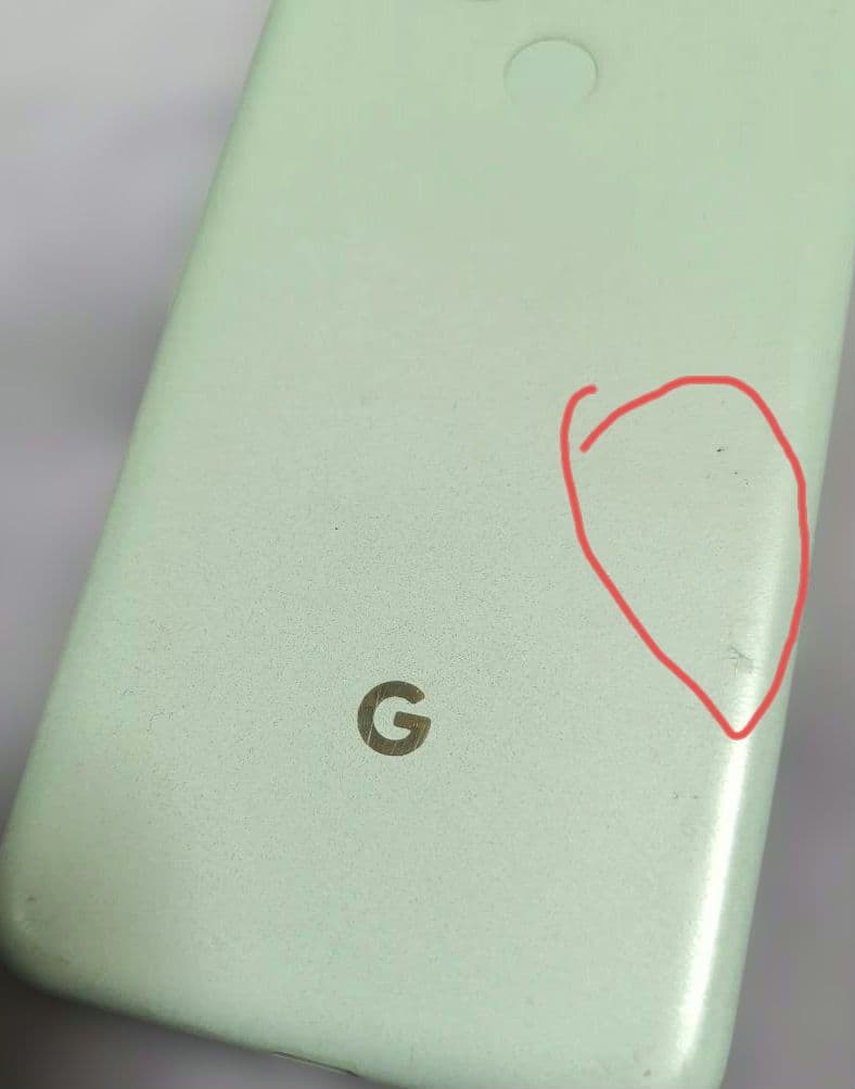 ジャンクGoogle Pixel 5 ソータセージ 8GB 128GB