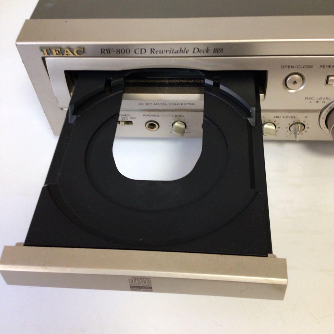 TEAC RW-800 CD再生・録音デッキ