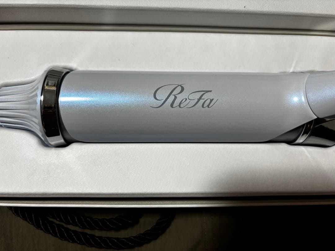 美品 リファ カールアイロン プロ 38㎜ ホワイト
