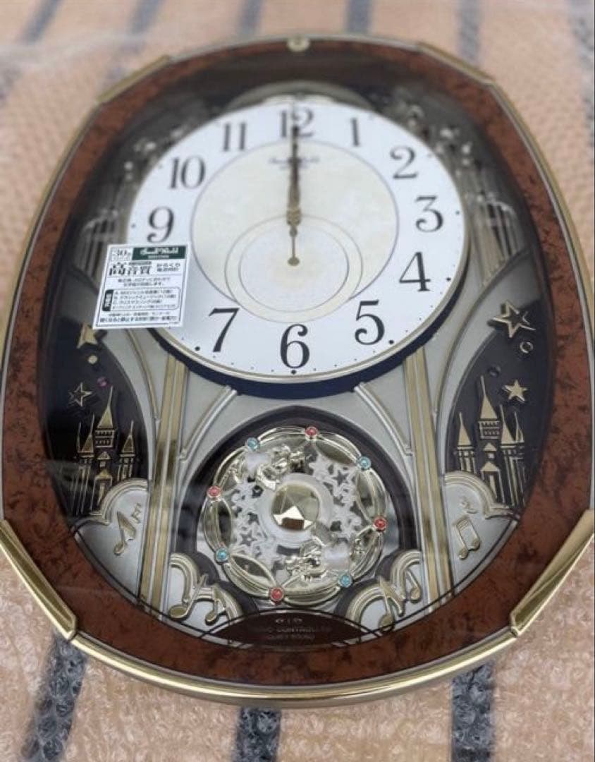 RHYTHM リズム スモールワールドノエルM 4MN513 からくり時計