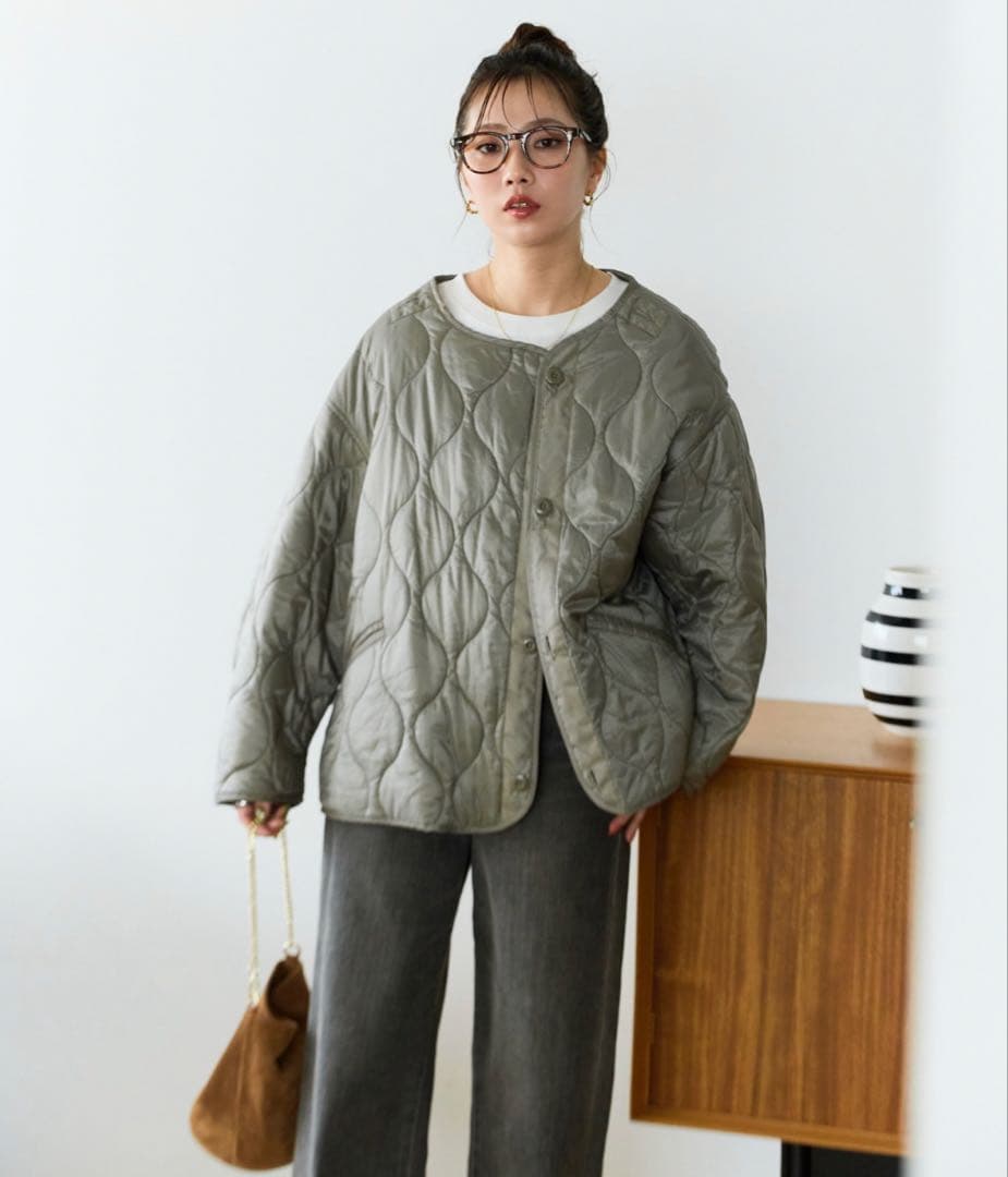 未使用☆ フリークスストア モッズコート　ショート　ベージュ