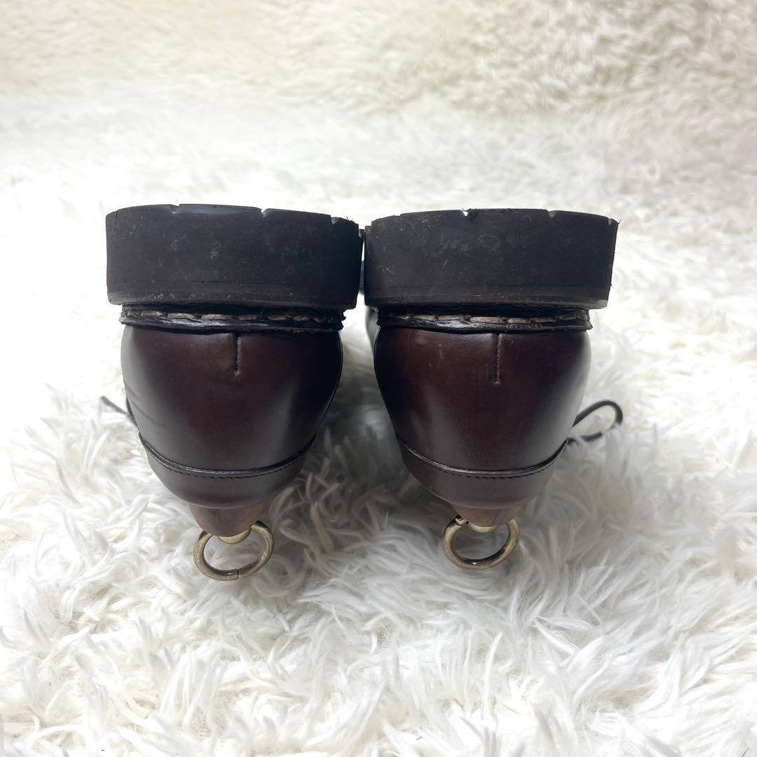 【美品】 バーウィック チロリアンシューズ 25.5cm Uチップ カジュアル