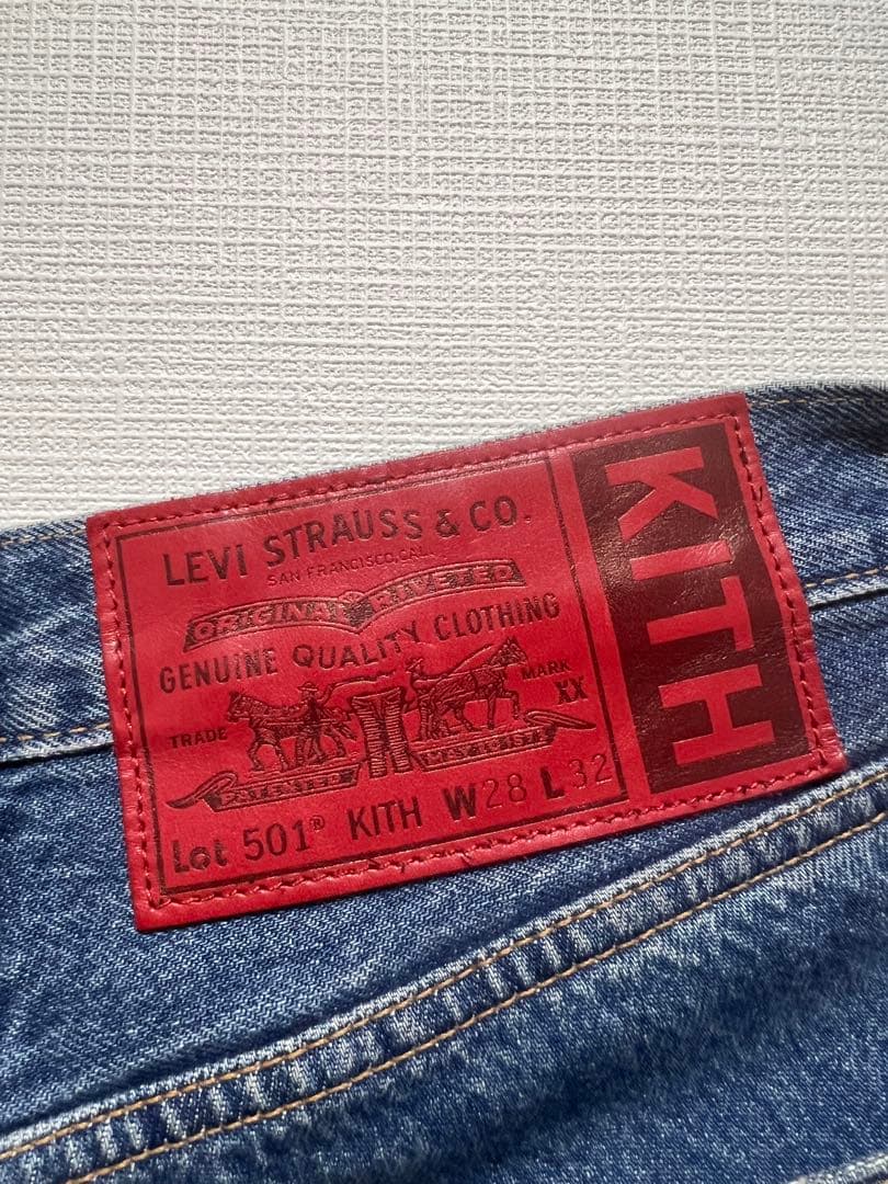Levi's X KITH ダメージジーンズ