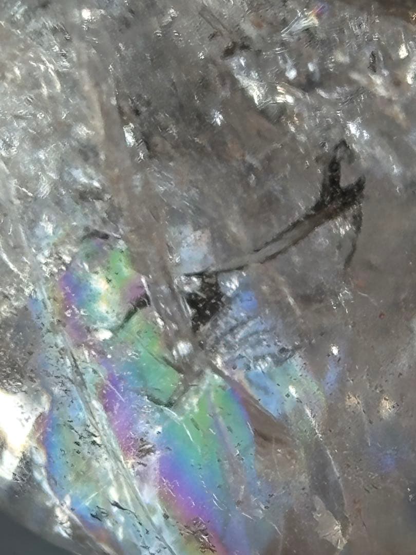 《ピンククリアクォーツ＊ピンクファイヤークォーツ小サイズスフィア》