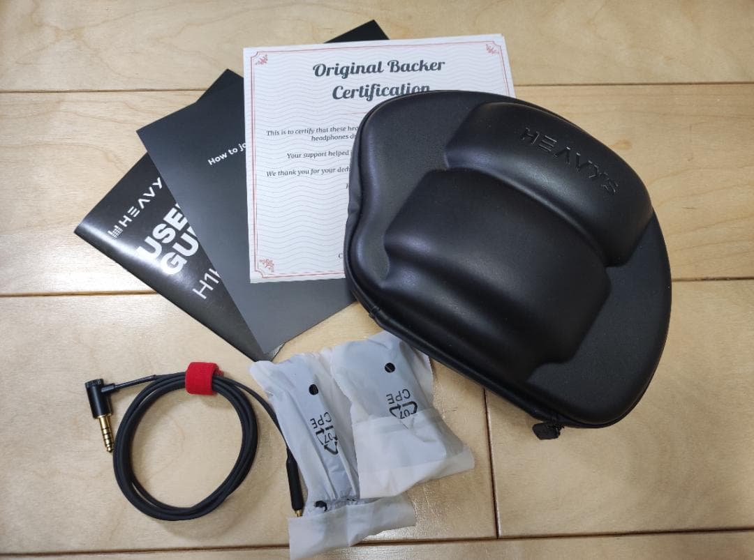 Heavys H1H Headphones ヘヴィーズ+自作バランスケーブル