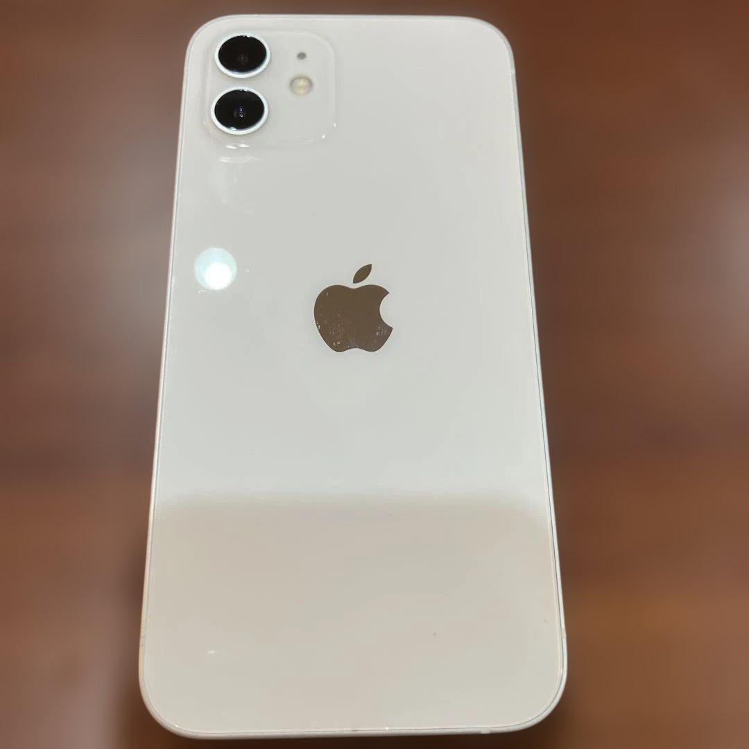 【ジャンク】Apple iPhone 12 128GB ホワイト 本体