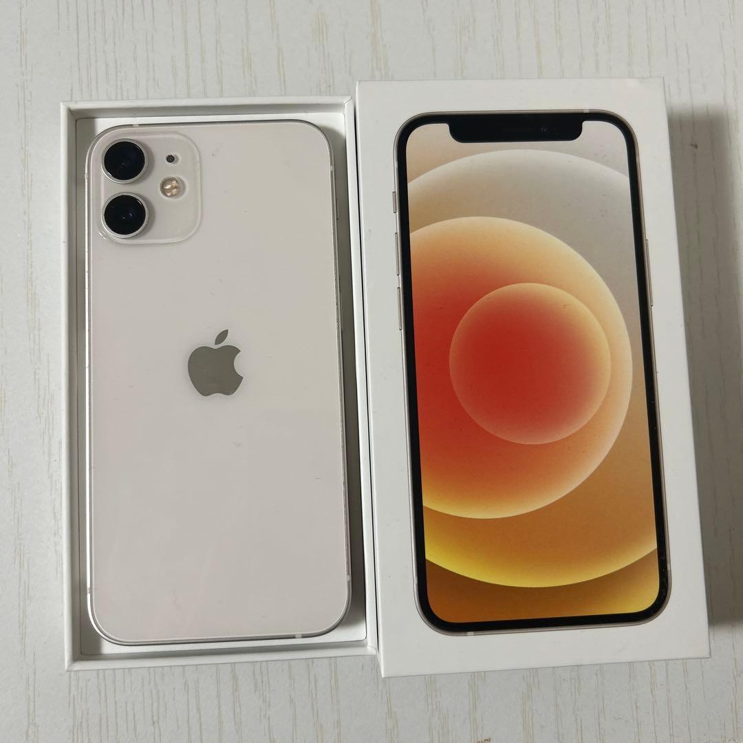 iPhone 12 mini 64GB SIMフリー 初期化済 バッテリー77%