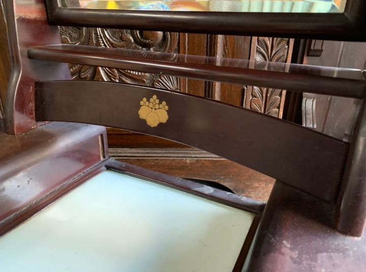 大正ロマン　アンティーク　レトロ　ドレッサー　鏡台　姿見　ミラー　化粧台