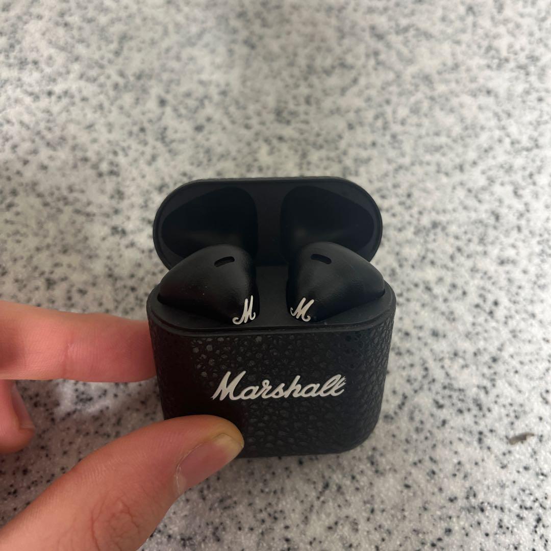 【ぴゃあ様】Marshall Minor IV ワイヤレスイヤホン ブラック
