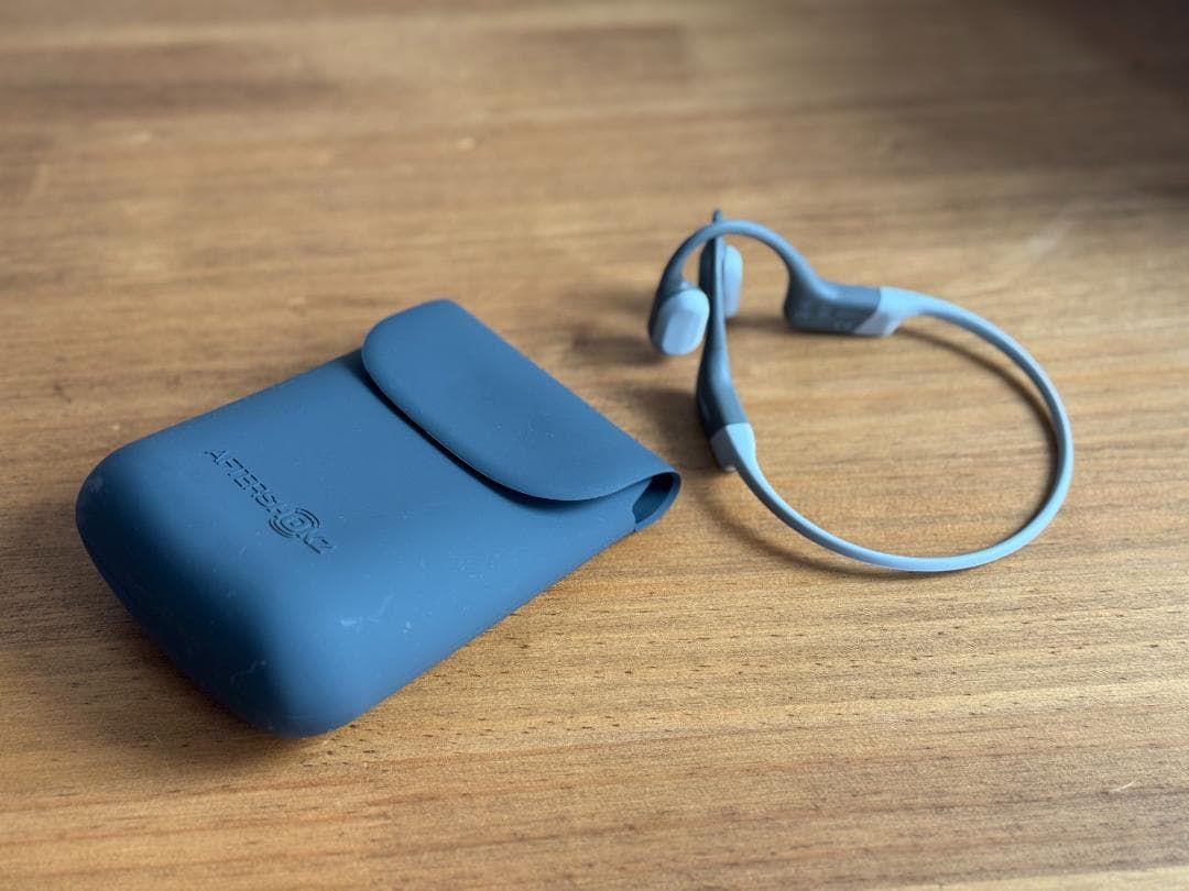 AfterShokz Aeropex 骨伝導イヤホン グレー
