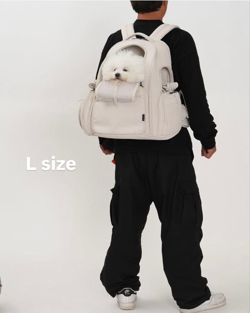 SSOOOK ブラック犬用キャリーバッグ