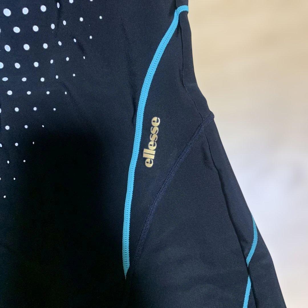 ellesse スポーツ用水着 ブラック/ブルー サイズは説明を見てください
